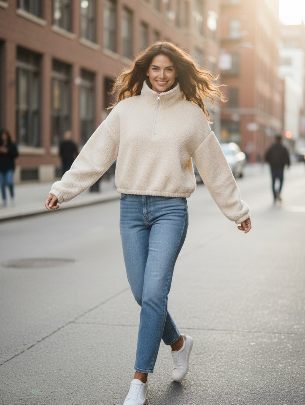 White Teddy Sweater